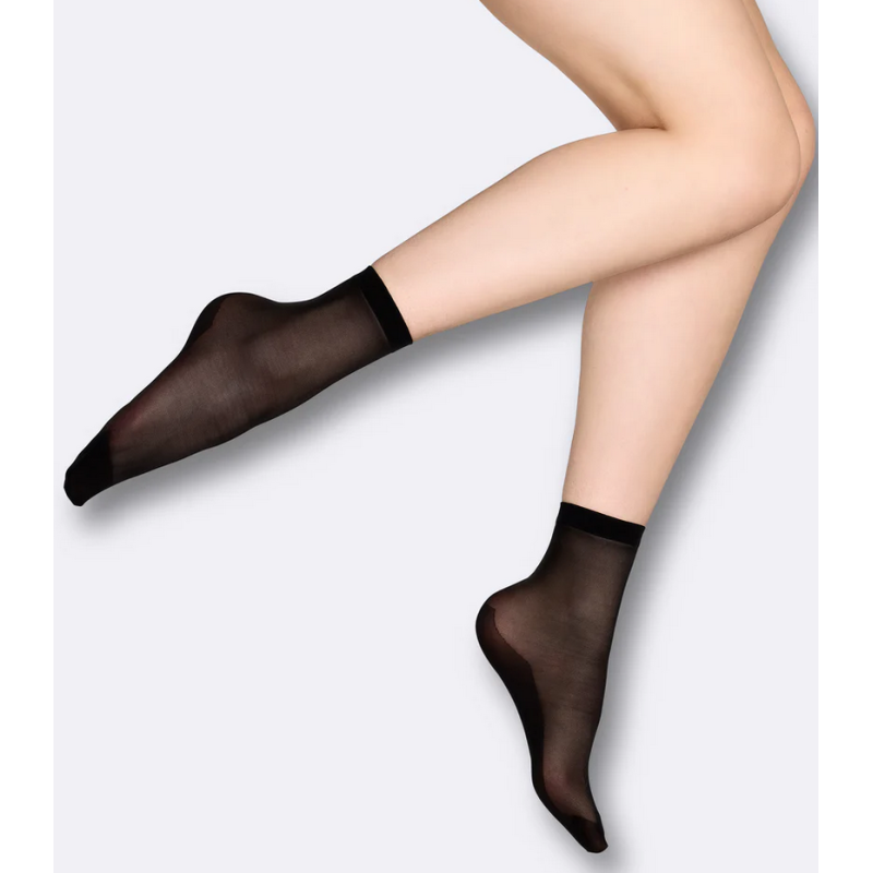 Vogue Sock 20den Everyday Basic 2 Pack 96523 Black