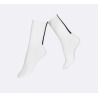 Vogue Adriana Lyocell Sock 96732 1000 White w. Black Stribe