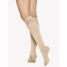 Vogue Support Travel Socks Knee High 33880 Sand