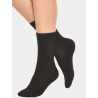 Vogue Basic 5 Pack Cotton Socks 95278  Black