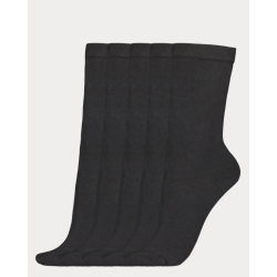 Vogue Basic 5 Pack Cotton Socks 95278  Black
