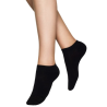Vogue Sneaker 2-Pack Cotton Socks 95278  Black