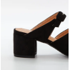 Duffy Sandal 97-21165 Black