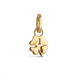 Enamel Charm Organic Clover...