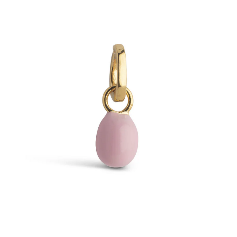 Enamel Charm Eleanor C030G Goldplated Pink