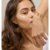 Enamel Charm Eleanor C030G Goldplated Pink