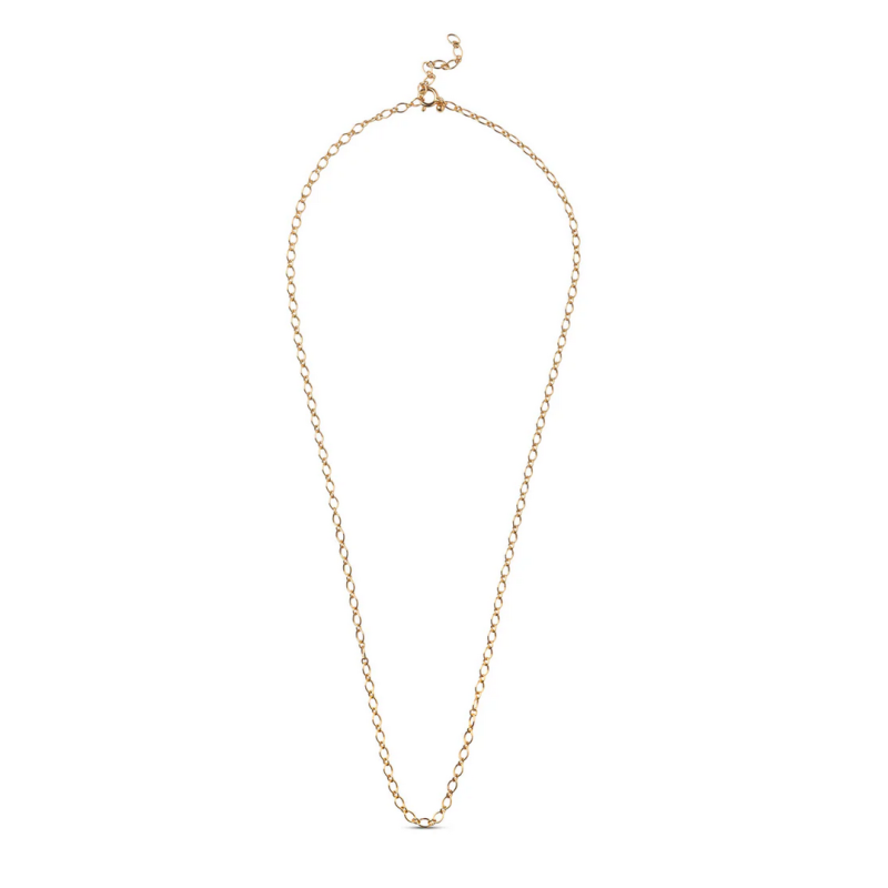 Enamel Necklace Simple Charm N135G Goldplated