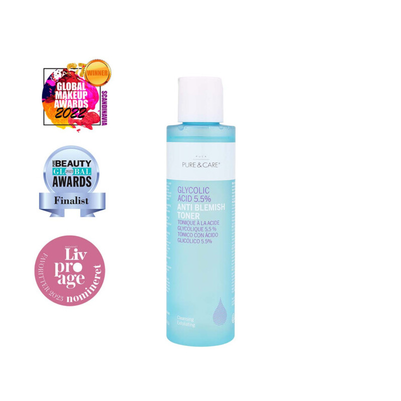 Pure & Care FACE Toner 150ML - Anti-Blemish Glycolic Acid 5,5%