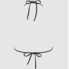Missya Bikini Triangle Top Belize 10408 043 Dark Green