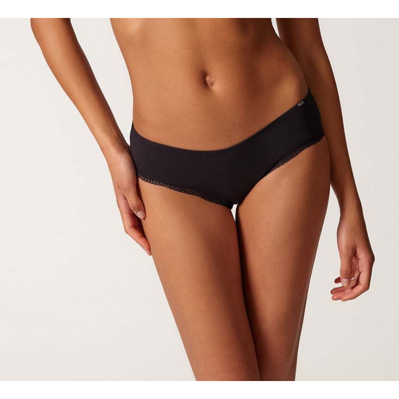SKINY Cheeky Panty 2-Pack Cotton 081995 7665 Black