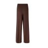 Nørgaard På Strøget NPS Nova Pants Solid Color 006 Brown
