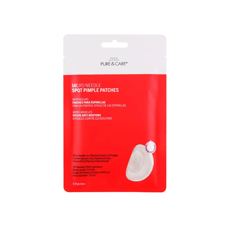 Pue & Care FACE Pimple Patches Micro Needles Spot 9 pcs