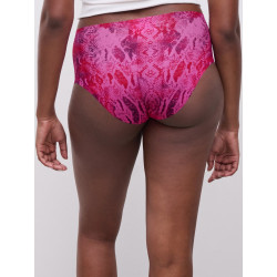 Chantelle PULP High Waist Brief C22HC7-B14 Pink Snake