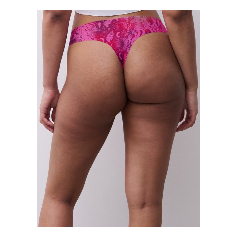 Chantelle PULP String C22HG9 B14 Pink Snake