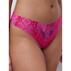 Chantelle PULP String C22HG9 B14 Pink Snake