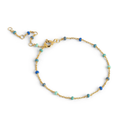 Enamel Lola Bracelet Gold...