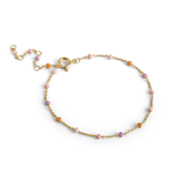 Enamel Lola Bracelet Gold...