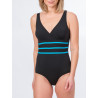 trofe´ Madiera Badedragt 84101 Black w. Turkis
