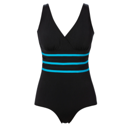 trofe´ Madiera Badedragt 84101 Black w. Turkis