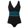 trofe´ Madiera Badedragt 84101 Black w. Turkis