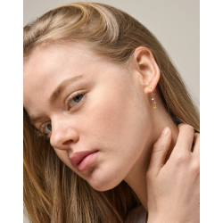 Enamel Lola Earring E140GM Blush