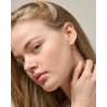 Enamel Lola Earring E140GM Blush