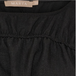 Marta Du Château Saffron Blouse Black