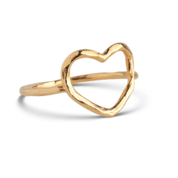 Enamel Ring Organic Heart...