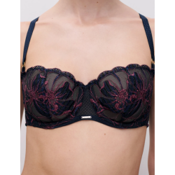 Chantelle Fleurs Signature Full Cup C12Q10 B00 Marine Lurex