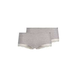 SKINY Boyleg Shorts 2-Pack Cotton 081996 Grey Melange