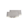 SKINY Boyleg Shorts 2-Pack Cotton 081996 Grey Melange