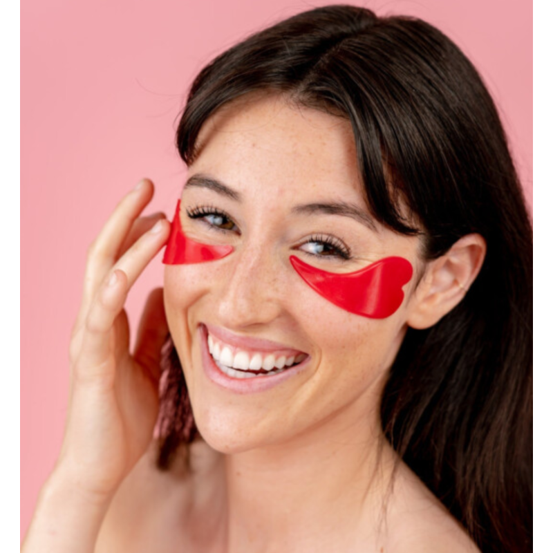Pure & Care EYE Mask Hydrogel - Red Rose Heart