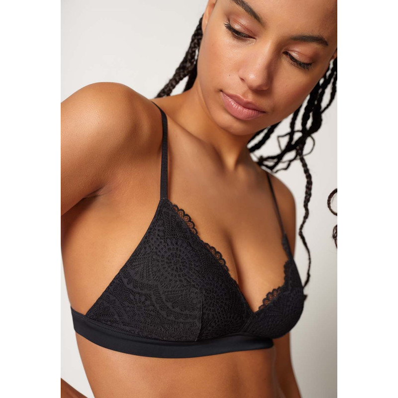 SKINY Soft Bra Micrornaments Remov. Pads. 082628 Black