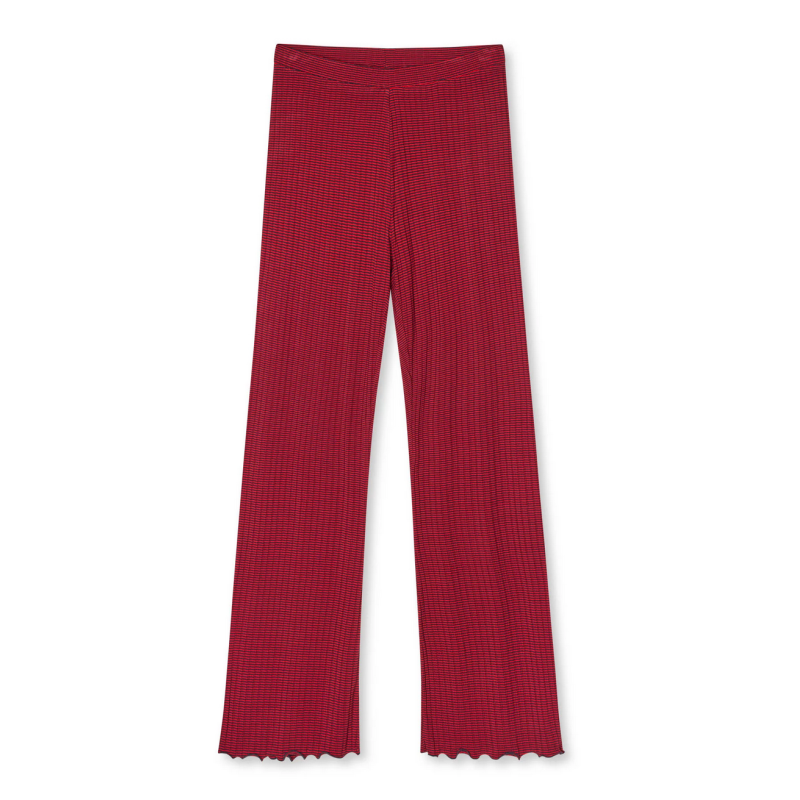 Mads Nørgaard 5x5 Stripe Lonnie Pants 205048 Parisian Night/High Risk