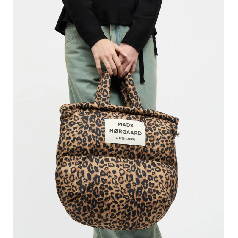 Mads Nørgaard Light Ripstop Pillow AOP Bag 205076 Leo AOP /Black