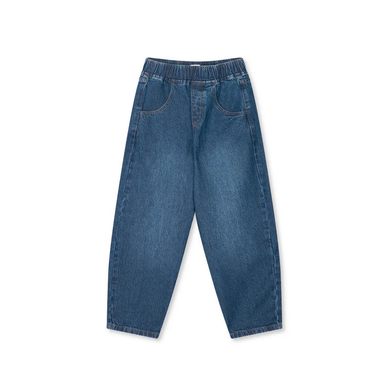 Mads Nørgaard Kids Hilred Blue Penni Pants 205110 Blue Wash