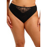 Elomi REJA Brazilian Brief EL303155 Black w. Silver