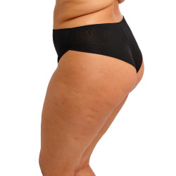 Elomi REJA Brazilian Brief EL303155 Black w. Silver