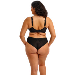 Elomi REJA Brazilian Brief EL303155 Black w. Silver