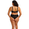 Elomi REJA Brazilian Brief EL303155 Black w. Silver