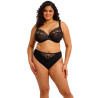 Elomi REJA Brazilian Brief EL303155 Black w. Silver