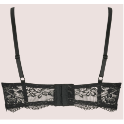 Missya Tanya Bra Fill 13016 174 Black w Silver Lurex