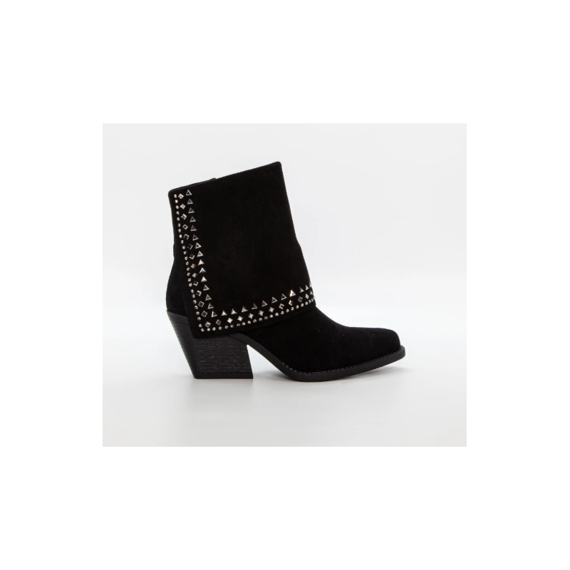 Duffy Short Boots  w. Studs 94-26932 Black