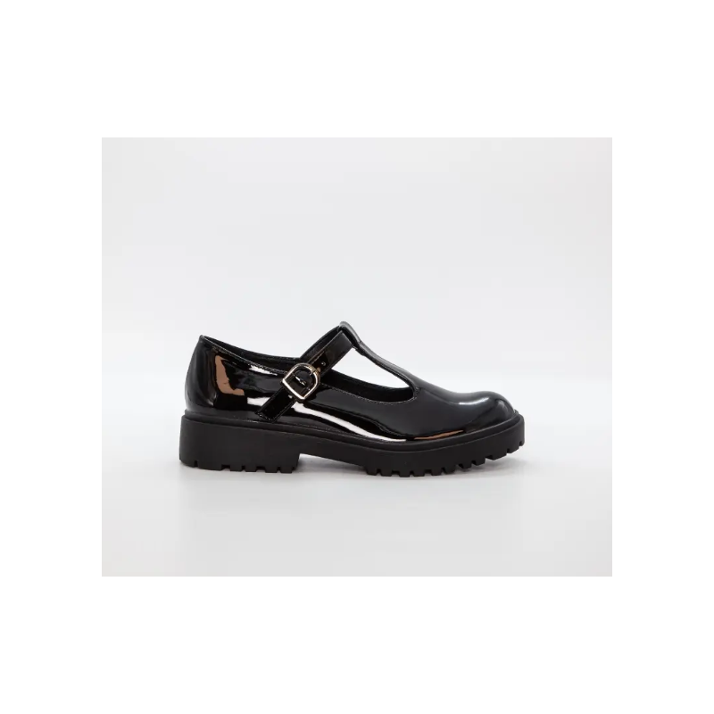Duffy Mary Jane Lak Sko 97-31304 Black