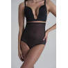 BYE BRA Forming Tulle High Waist Brief Black