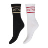 HYPEtheDETAIL Tennis Sock 2-Pack 3-21491 9010 Sort/Hvid