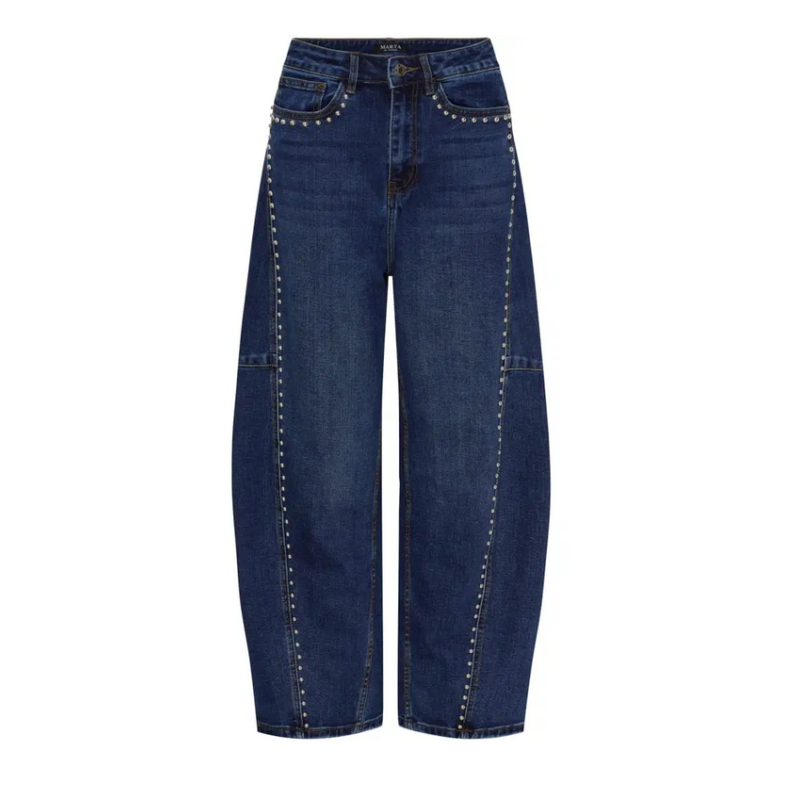 Marta Du Château Ingeborg Baggy Jeans Blue