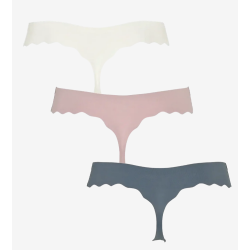 Missya Seamless String 3-Pack 13524  Grisaille Grey