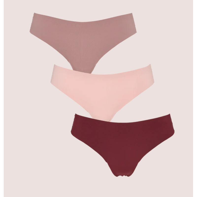 Missya Seamless String w/Lace 3-Pack 13534 Autumn Leaf