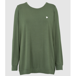 Missya Softness Shirt Ls. 13341 522 Dusty Green